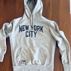 SUPERDRY - Men's Grey Classic Hoodie, Size Men's Medium
